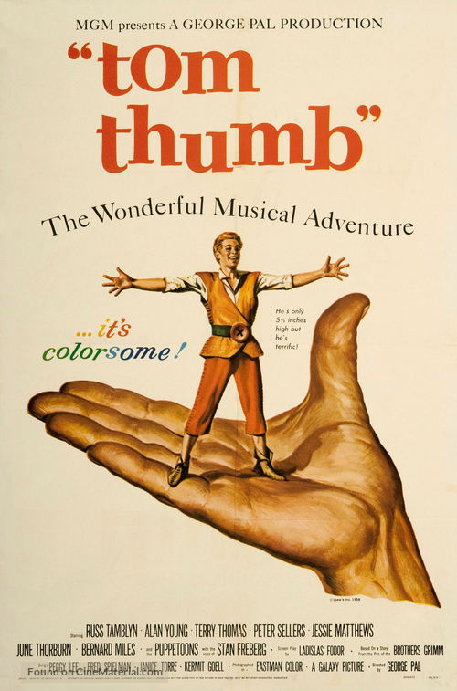 tom thumb - Movie Poster
