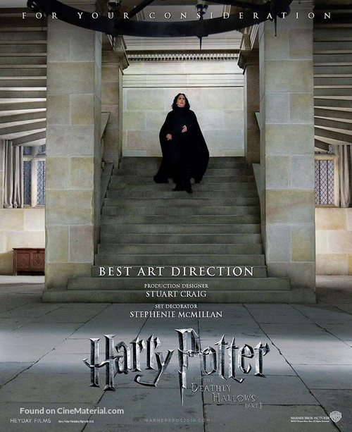 Harry Potter and the Deathly Hallows: Part I - For your consideration movie poster