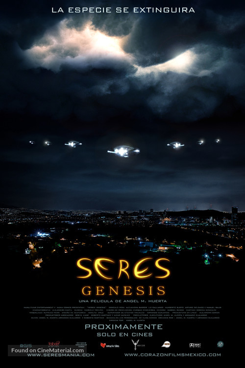 Seres: Genesis - Mexican Movie Poster