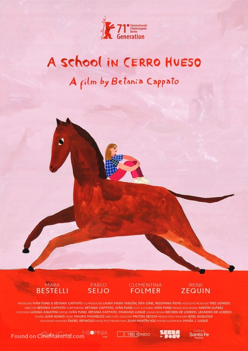 Una escuela en Cerro Hueso - Argentinian Movie Poster