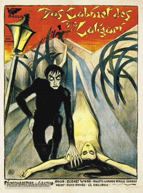 Das Cabinet des Dr. Caligari. - German Movie Poster