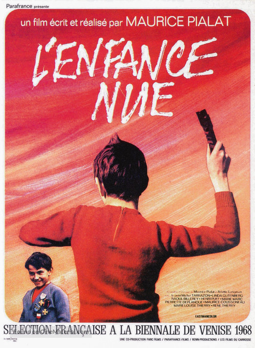 L&#039;enfance nue - French Movie Poster