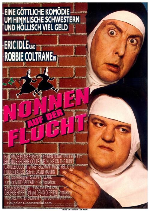 Nuns on the Run - German Movie Poster