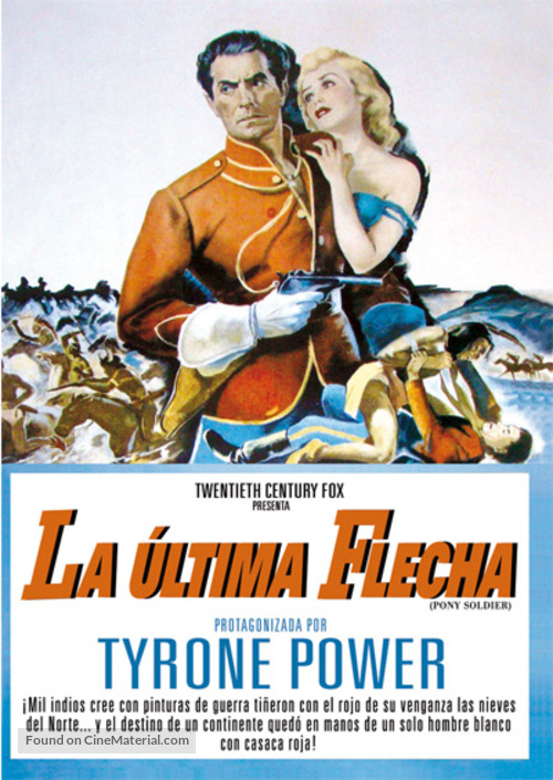 Pony Soldier - Spanish Movie Cover