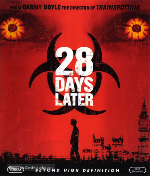 28 Days Later... - Blu-Ray movie cover