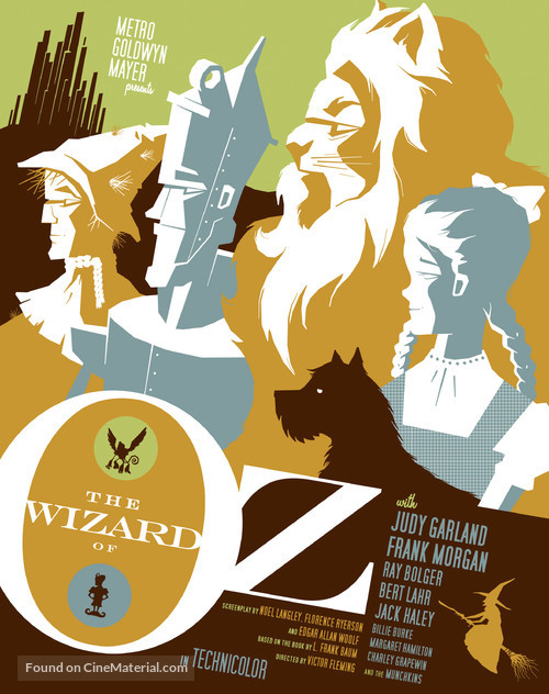 The Wizard of Oz - Homage movie poster