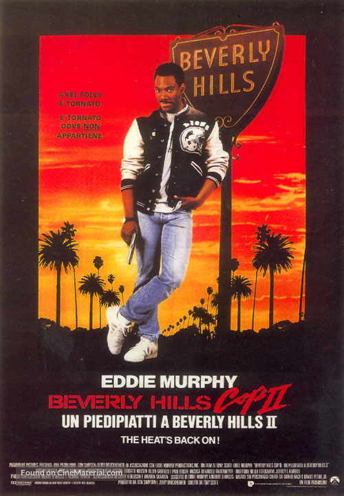 Beverly Hills Cop 2 - Italian Movie Poster