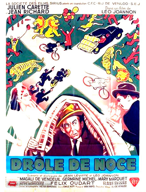 Dr&ocirc;le de noce - French Movie Poster