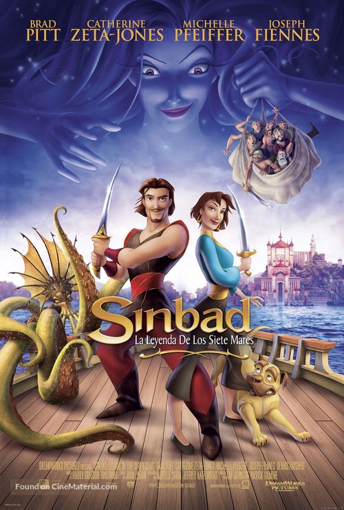 Sinbad: Legend of the Seven Seas - Spanish Movie Poster