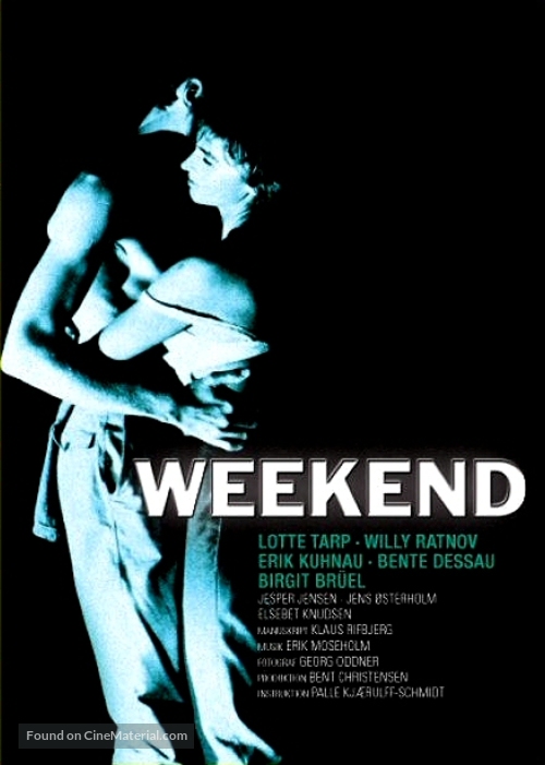 Weekend - Danish Movie Poster