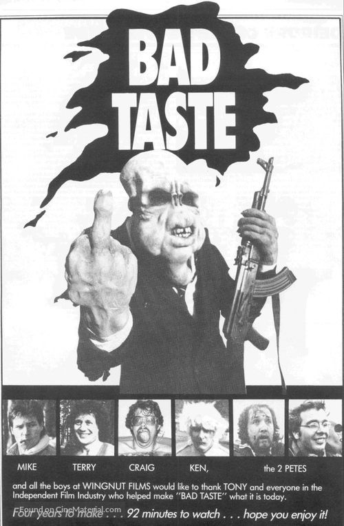 Bad Taste - Movie Poster