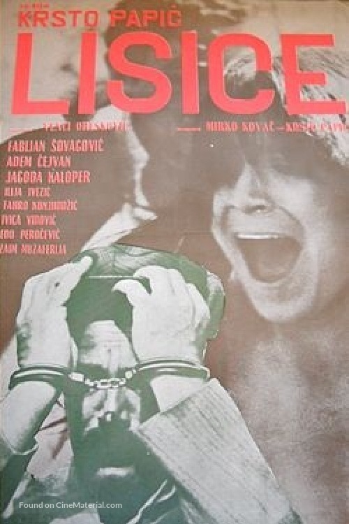 Lisice - Yugoslav Movie Poster