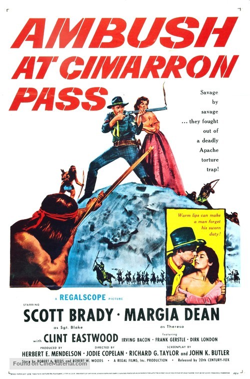 Ambush at Cimarron Pass - Movie Poster