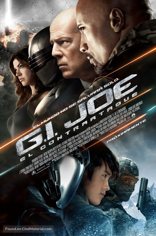G.I. Joe: Retaliation - Mexican Movie Poster
