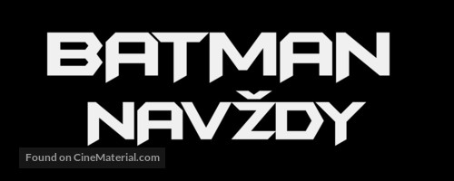 Batman Forever - Czech Logo