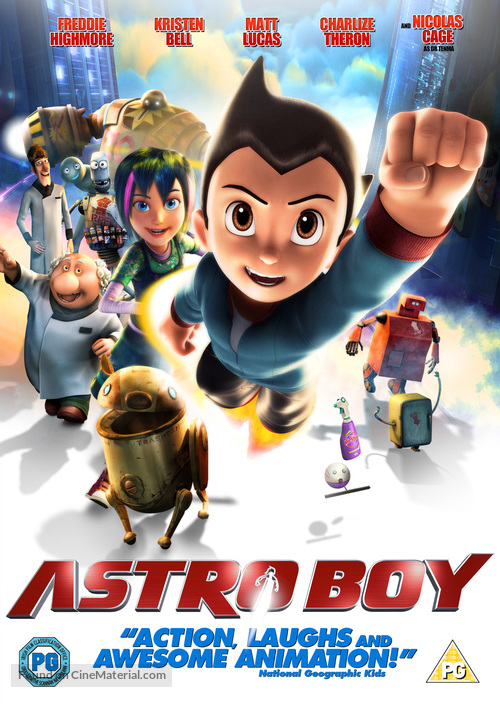 Astro Boy - British Movie Cover