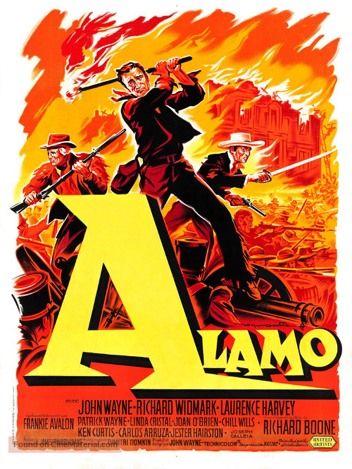 The Alamo - French Movie Poster