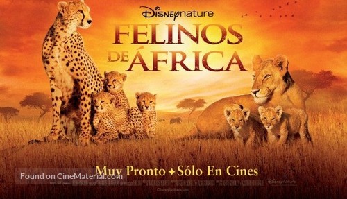African Cats - Argentinian Movie Poster