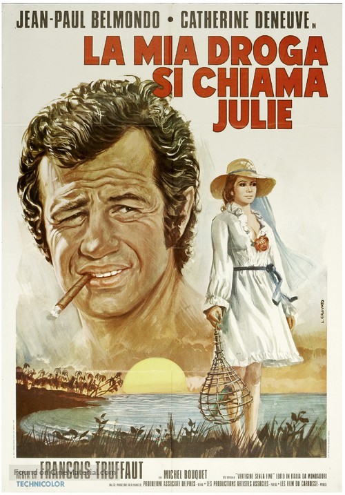 La sir&egrave;ne du Mississipi - Italian Movie Poster