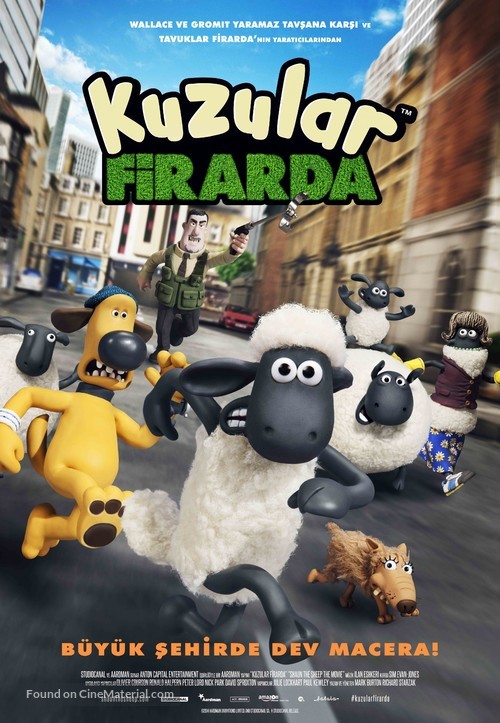 Shaun the Sheep - Turkish Movie Poster