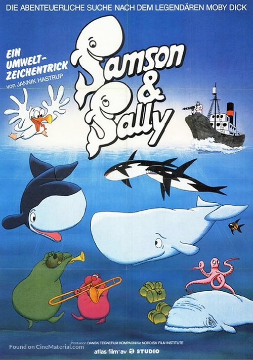 Samson og Sally - German Movie Poster