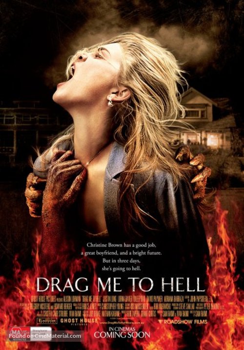 Drag Me to Hell - Australian Movie Poster