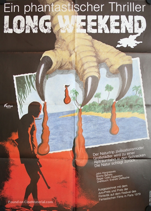 Long Weekend - German Movie Poster