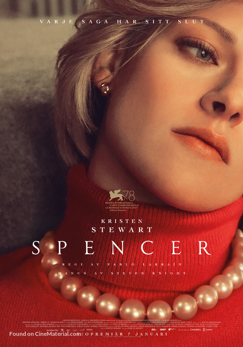 Spencer - Swedish Movie Poster