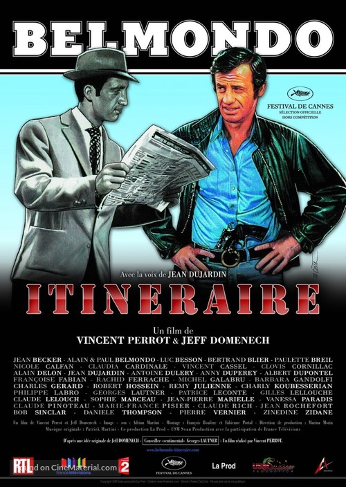 Belmondo, itin&eacute;raire... - French Movie Poster