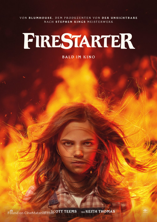 Firestarter - German Movie Poster