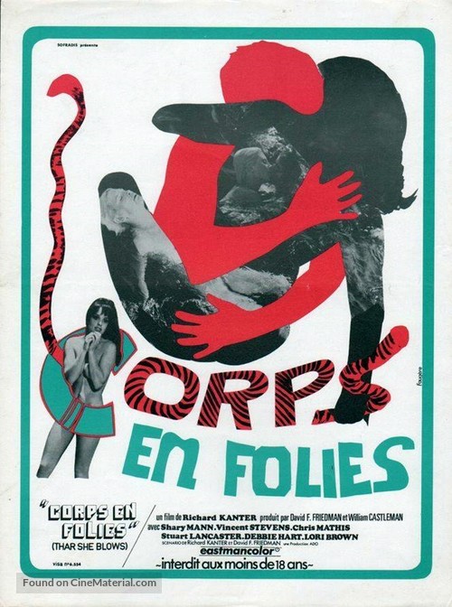 Thar She Blows! - French Movie Poster