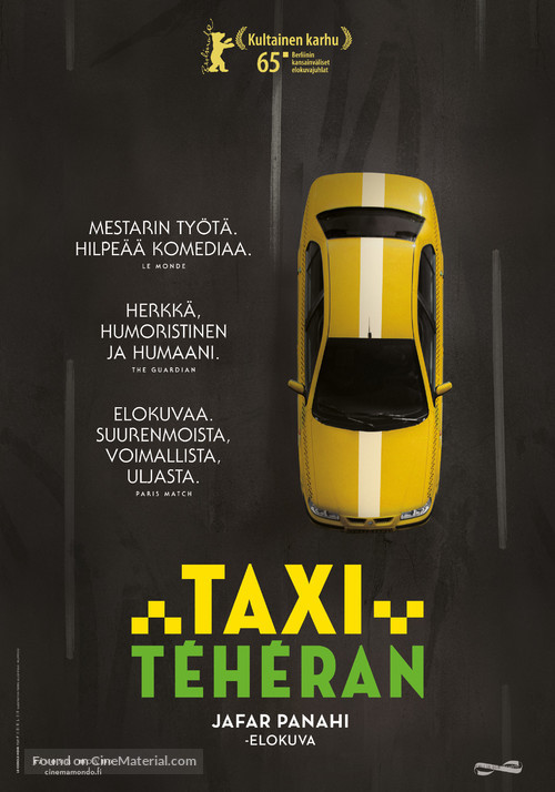 Taxi - Finnish Movie Poster