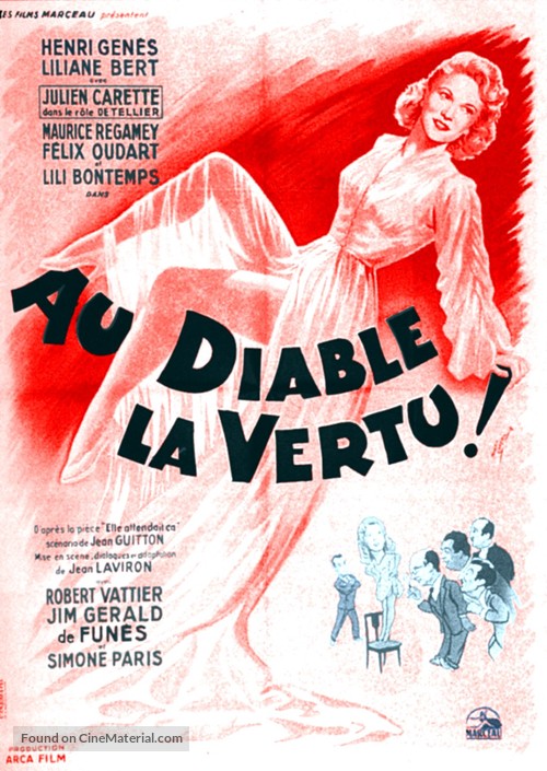 Au diable la vertu - French Movie Poster