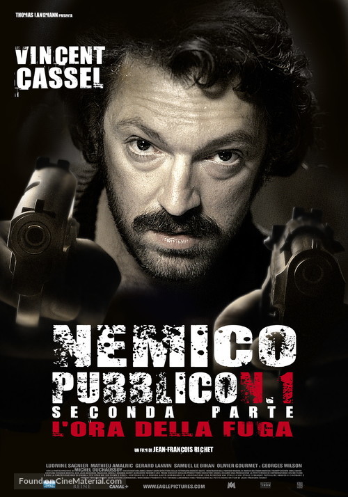 L&#039;ennemi public n&deg;1 - Italian Movie Poster