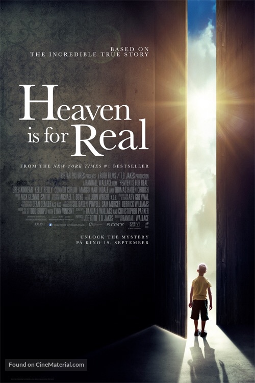 Heaven Is for Real - Norwegian Movie Poster