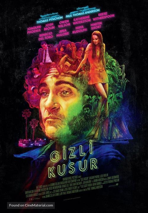 Inherent Vice - Turkish Movie Poster