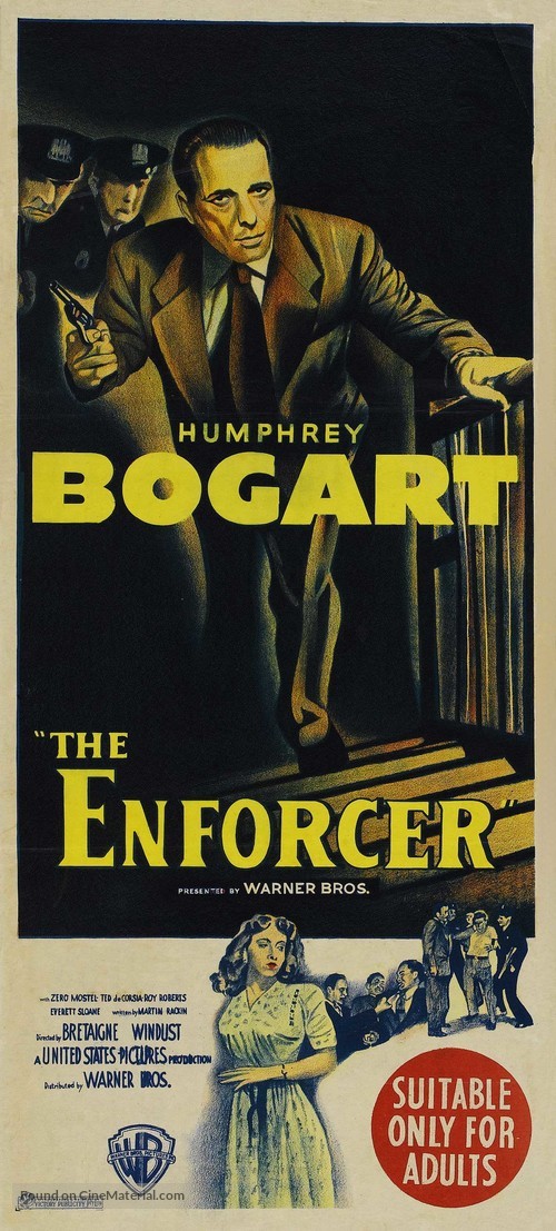 The Enforcer - Australian Movie Poster