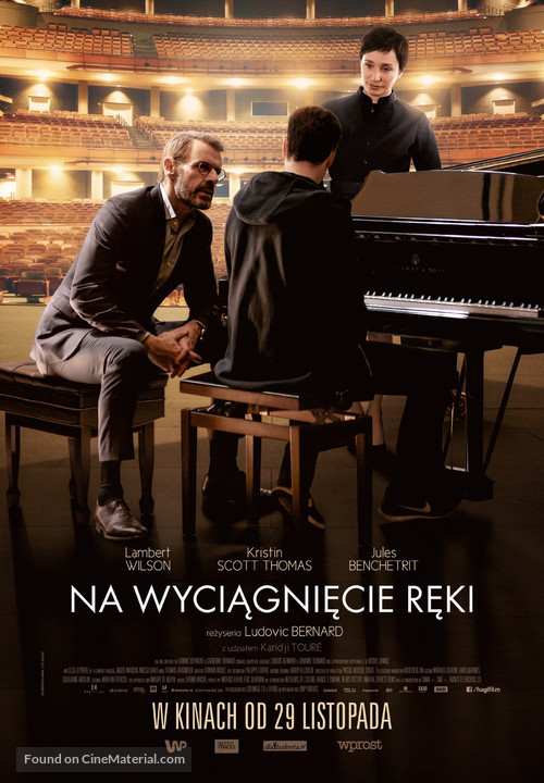 Au bout des doigts - Polish Movie Poster