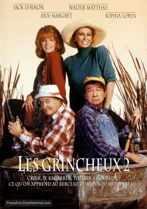 Grumpier Old Men - French DVD movie cover