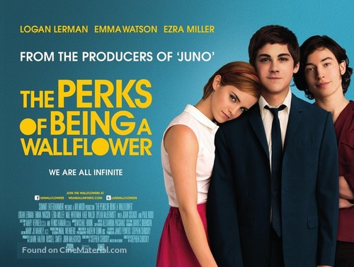 The Perks of Being a Wallflower - British Movie Poster