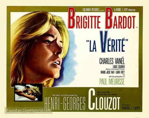 La v&eacute;rit&eacute; - British Movie Poster