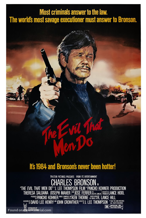 The Evil That Men Do - Theatrical movie poster