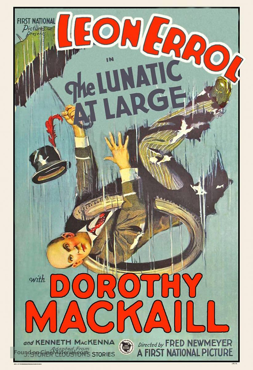 The Lunatic at Large - Movie Poster