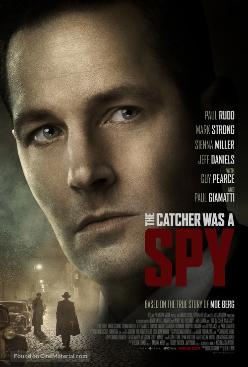 The Catcher Was a Spy - Movie Poster