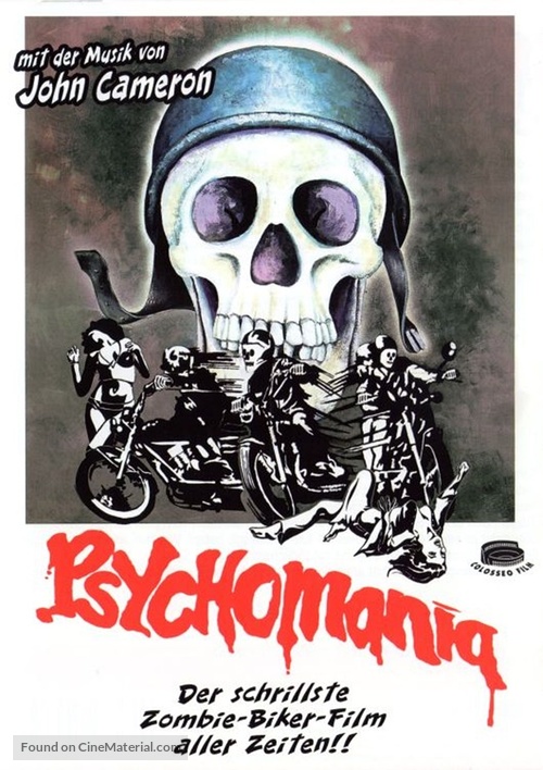 Psychomania - German DVD movie cover