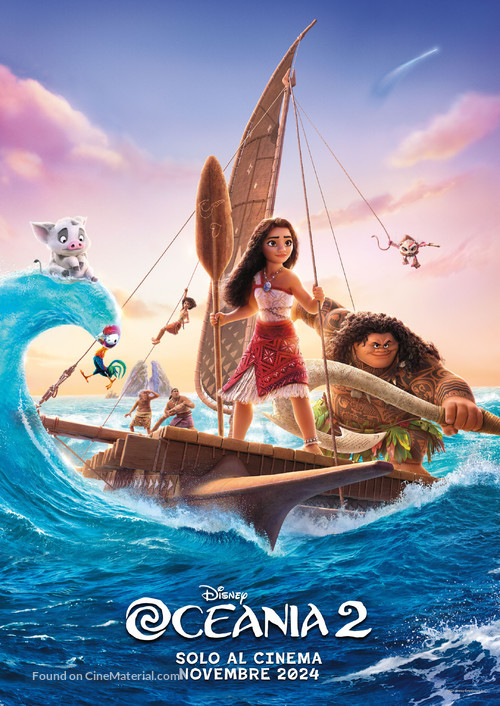 Moana 2 - Italian Movie Poster