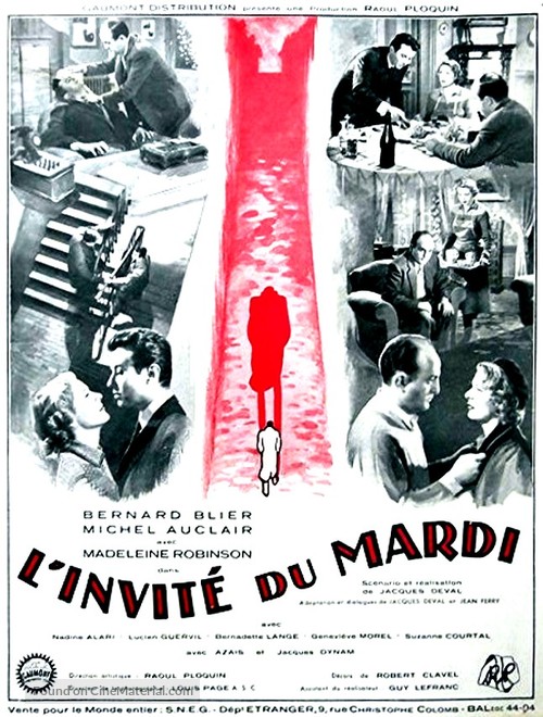 L&#039;invit&eacute; du mardi - French Movie Poster
