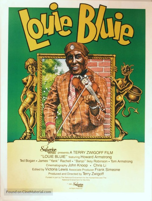 Louie Bluie - Movie Poster