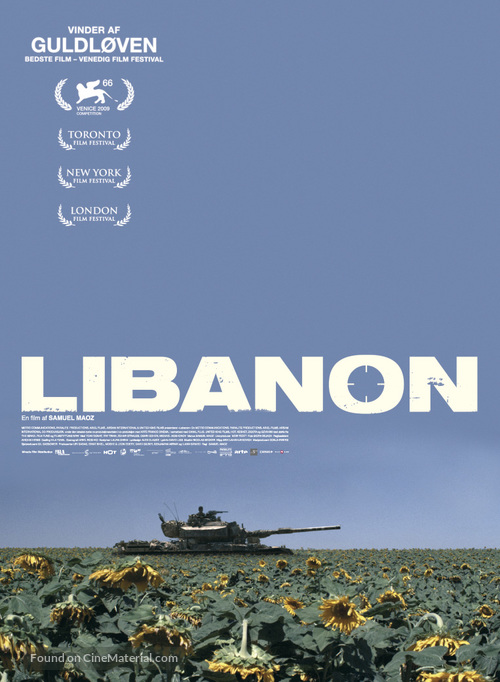 Lebanon - Danish Movie Poster