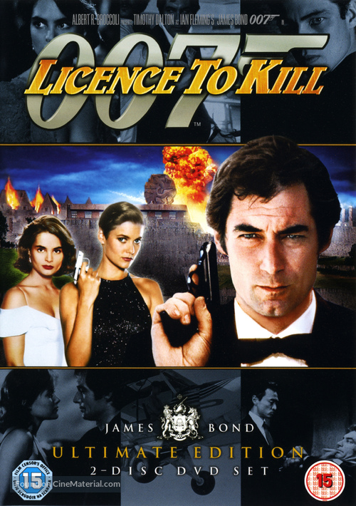 Licence To Kill - British Movie Cover